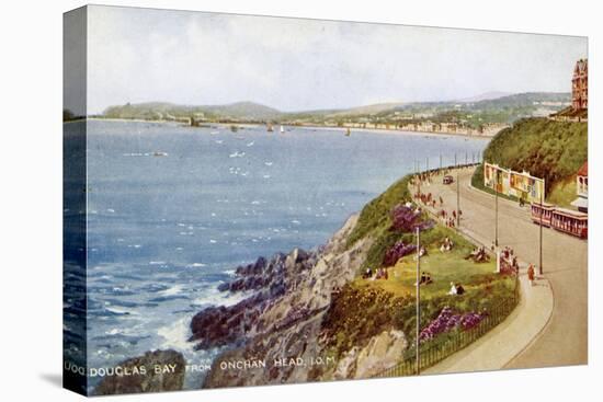 Douglas Bay from Onchan Head, Isle of Man, C1930S-C1940S-Valentine & Sons-Premier Image Canvas