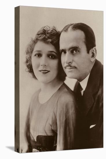 Douglas Fairbanks and Mary Pickford, American Film Actors-null-Premier Image Canvas