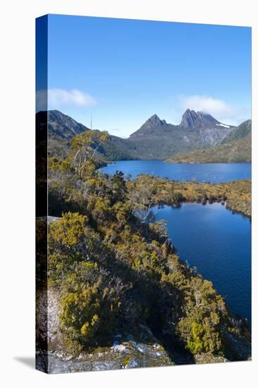 Dove Lake & Cradle Mountain, Cradle Mountain-Lake St Clair Nat'l Pk, UNESCO Site, Tasmania-Michael Runkel-Premier Image Canvas