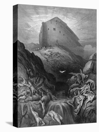Dove Sent Forth from the Ark-Gustave Doré-Premier Image Canvas