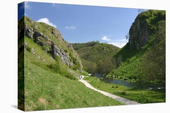 Dovedale, Derbyshire-Peter Thompson-Premier Image Canvas