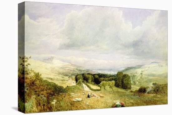 Dover from the Black Islands, 1846 watercolor-James Holland-Premier Image Canvas