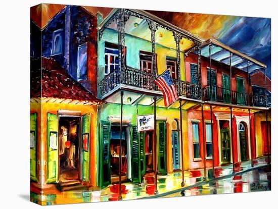 Down On Bourbon Street-Diane Millsap-Stretched Canvas