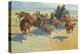 Downing the Nigh Leader, 1907-Frederic Sackrider Remington-Premier Image Canvas