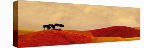 Downland I-Linda Wood-Stretched Canvas