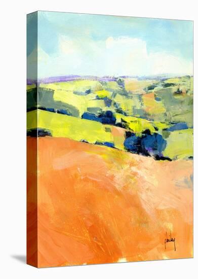 Downland One-Paul Bailey-Stretched Canvas