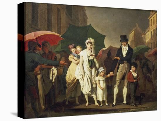 Downpour, 1803-1804-Louis Leopold Boilly-Premier Image Canvas