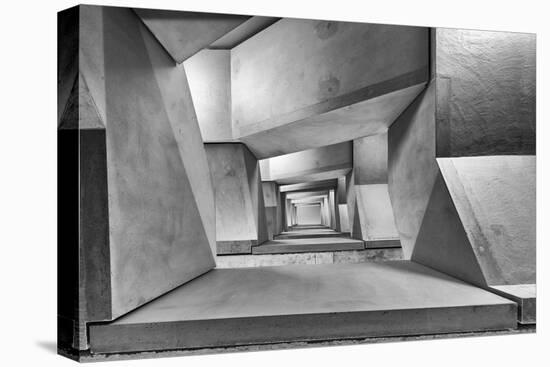 Downstairs-Guy Goetzinger-Stretched Canvas