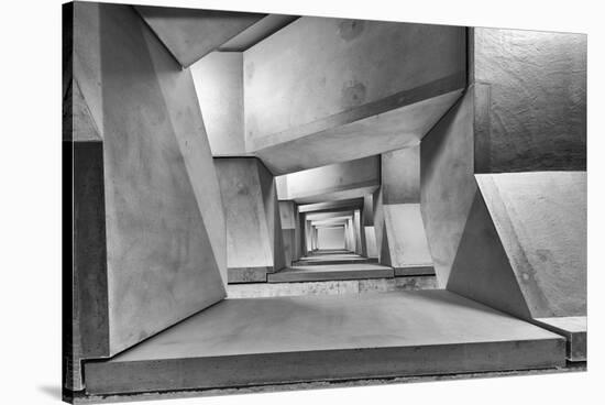 Downstairs-Guy Goetzinger-Stretched Canvas