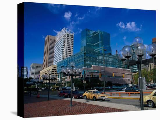 Downtown Baltimore, Inner Harbor-Jim Schwabel-Premier Image Canvas