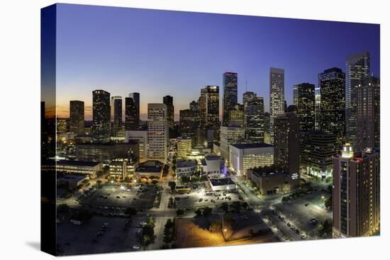 Downtown City Skyline, Houston, Texas, United States of America, North America-Gavin-Premier Image Canvas