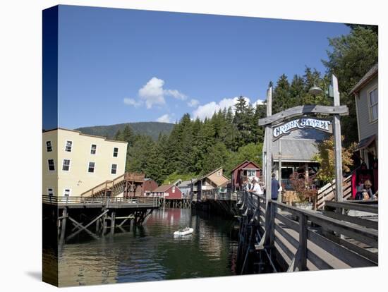 Downtown Creek Street, Ketchikan, Alaska, Usa-Savanah Stewart-Premier Image Canvas