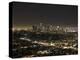 Downtown, Hollywood at Night, Los Angeles, California, United States of America, North America-Wendy Connett-Premier Image Canvas