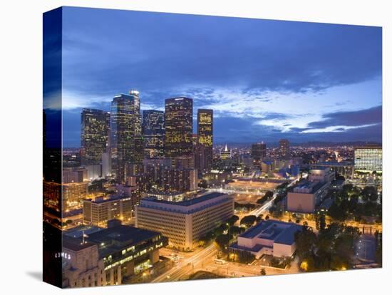 Downtown Los Angeles, California, USA-Walter Bibikow-Premier Image Canvas