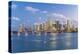 Downtown Miami Skyline, Miami, Florida, United States of America, North America-Gavin Hellier-Premier Image Canvas