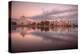 Downtown Oakland Reflection at Lake Merritt-Vincent James-Premier Image Canvas