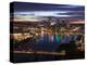 Downtown View from West End Overlook, Pittsburgh, Pennsylvania-Walter Bibikow-Premier Image Canvas