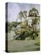 Dr, Cachet's House at Auvers-Paul Cézanne-Premier Image Canvas