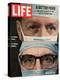 Dr. Denton Cooley and Dr. Michael Debakey, April 10, 1970-Ralph Morse-Premier Image Canvas