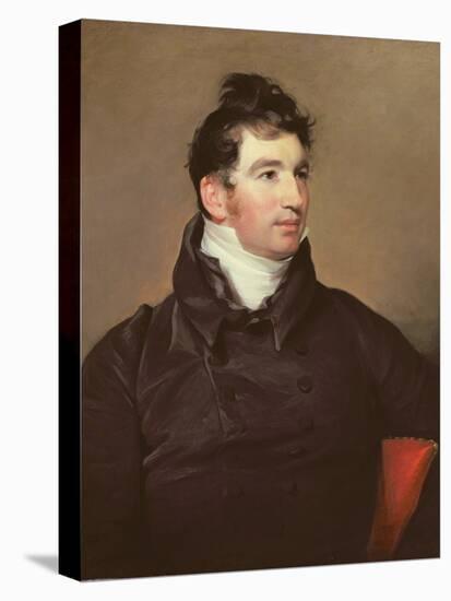 Dr Edward Hudson, 1810 (Oil on Canvas)-Thomas Sully-Premier Image Canvas