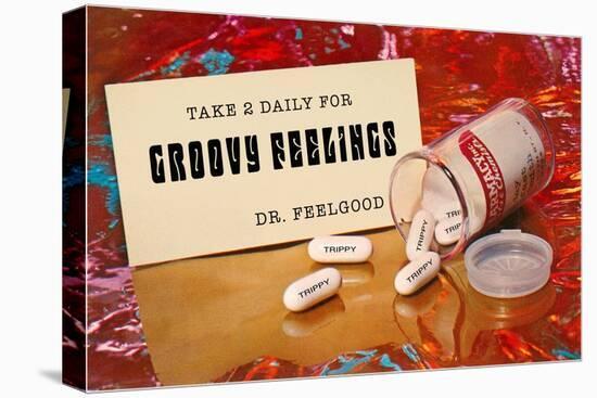 Dr. Feelgood's Trippy Pills-null-Stretched Canvas