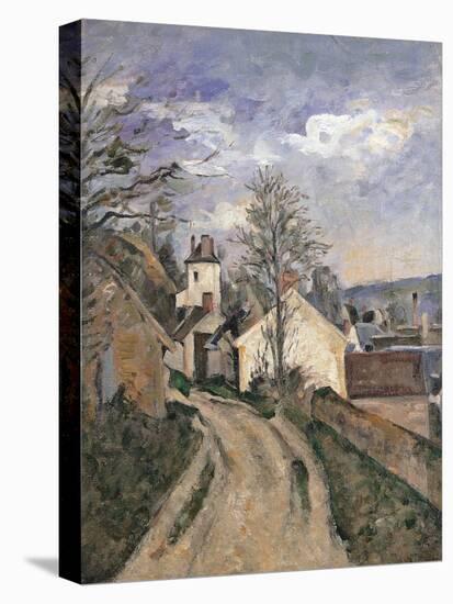 Dr. Gachet's House at Auvers-Paul Cézanne-Premier Image Canvas