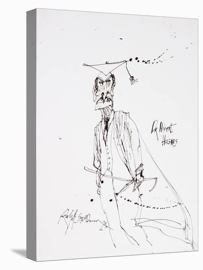 Dr Hubert Hughes, 2010 (drawing)-Ralph Steadman-Premier Image Canvas