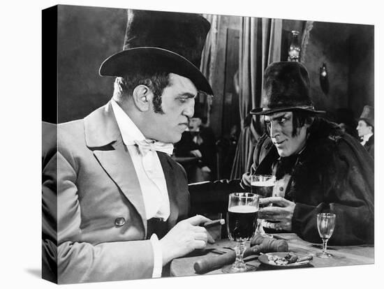 Dr. Jekyll And Mr. Hyde, Louis Wolheim, John Barrymore, 1920-null-Stretched Canvas