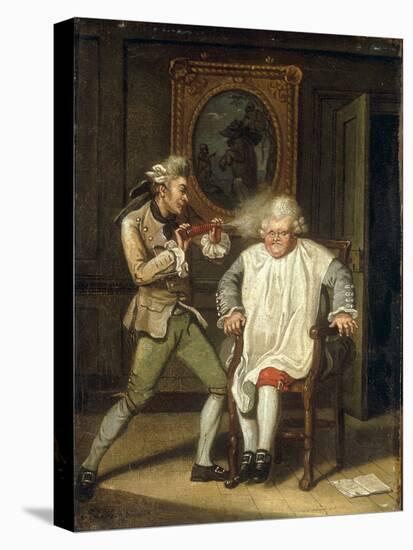 Dr Johnson with the Barber-John Collet-Premier Image Canvas
