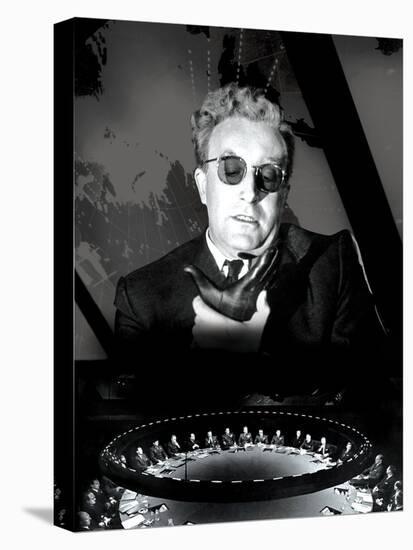 Dr. Strangelove, (aka Dr. Strangelove or: How I Learned To Stop Worrying And Love The Bomb), 1964-null-Stretched Canvas