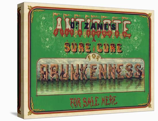 Dr. Zane’s Antidote, c. 1864-null-Stretched Canvas