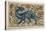 Dragon' Design for a Tile (W/C on Paper)-William De Morgan-Premier Image Canvas