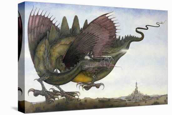 Dragon in Flight, 1979-Wayne Anderson-Premier Image Canvas