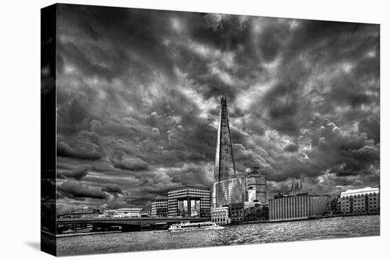 Drama over the Shard-Adrian Campfield-Premier Image Canvas