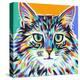 Dramatic Cats I-Carolee Vitaletti-Stretched Canvas