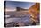 Dramatic coastal geology at Nash Point on the Glamorgan Heritage Coast, South Wales, UK. Winter (Fe-Adam Burton-Premier Image Canvas