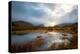 Dramatic Light Reflected in a Small Lochan at Sligachan, Isle of Skye Scotland UK-Tracey Whitefoot-Premier Image Canvas
