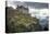 Dramatic Lighting as Storm Clouds Gather around Edinburgh Castle in Scotland-Flynt-Premier Image Canvas