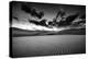 Dramatic Sky over Desert Dunes Black and White Landscapes Photography-Kris Wiktor-Premier Image Canvas