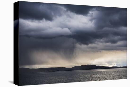 Dramatic Storm Clouds over Lake Titicaca, Peru, South America-Matthew Williams-Ellis-Premier Image Canvas