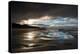 Dramatic Sunset Light on the Beach at Bamburgh, Northumberland England UK-Tracey Whitefoot-Premier Image Canvas