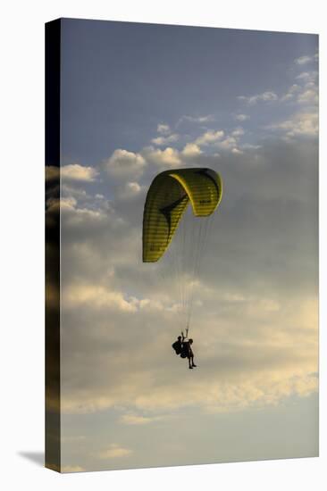 Draper, Utah. Tandem double para-glider jumpers-Jolly Sienda-Premier Image Canvas