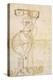 Drawing of Galileo's Pendulum Clock, Manuscript by Galileo Galilei (1564-1642), 85 Gal, F 50 R-Galileo Galilei-Premier Image Canvas