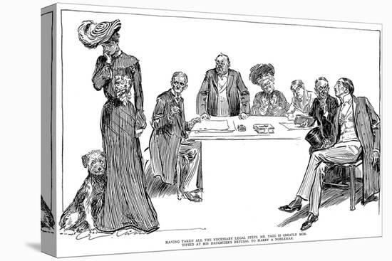 Drawings, 1904-Charles Dana Gibson-Premier Image Canvas