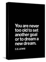 Dream a New Dream (C.S. Lewis)-Brett Wilson-Stretched Canvas