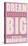 Dream Big (pink)-John Golden-Stretched Canvas