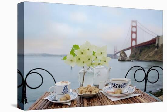 Dream Cafe Golden Gate Bridge #15-Alan Blaustein-Premier Image Canvas