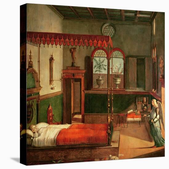 Dream of St.Ursula, 1495-Vittore Carpaccio-Premier Image Canvas