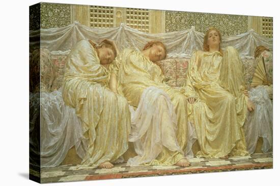 Dreamers, 1882 (Oil on Canvas)-Albert Joseph Moore-Premier Image Canvas