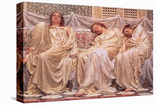 Dreamers-Albert Moore-Stretched Canvas